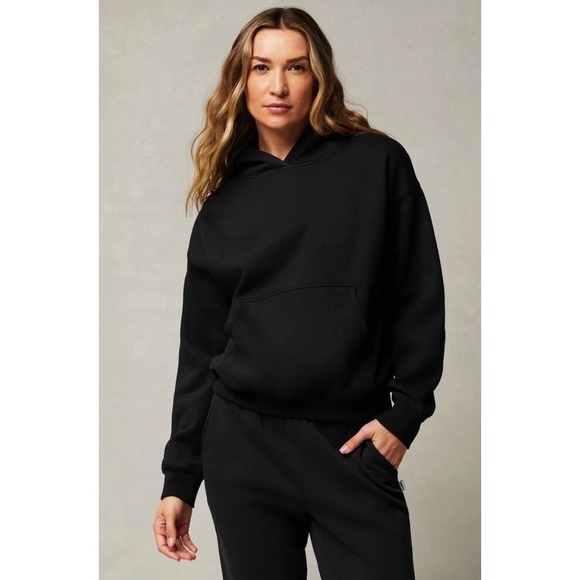 Fabletics Tops - Fabletics Year Round Terry Hoodie Sweatshirt Size M
